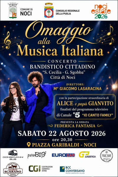 Omaggio alla Musica Italiana con Alice e papà Gianvito Io Canto Family