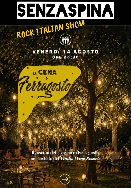 SENZASPINA live al Vinilia Wine Resort