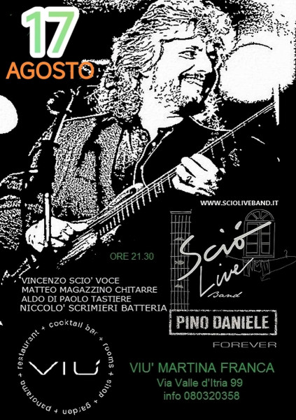Scio' Live Band Pino Daniele Forever in concerto