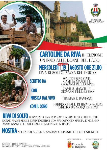 Cartoline da Riva. Un inno alle donne del lago