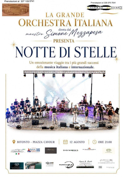 "La Grande Orchestra Italiana" in concerto