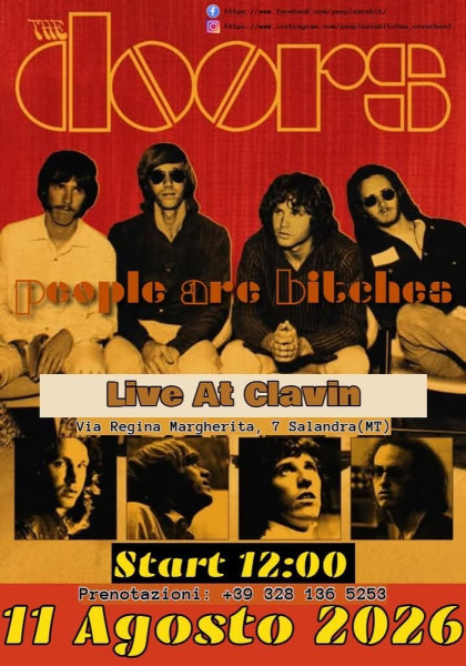 People are bitches live at Clavin