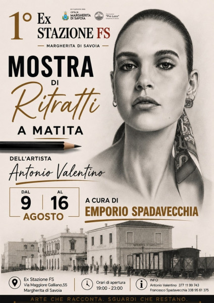 Prima Mostra di Ritratti a Matita