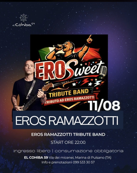 Erosweet tribute band(Tributo ad Eros Ramazzotti)