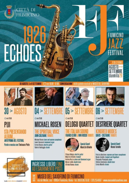 Fiumicino Jazz Festival 2026: 1926 Echoes