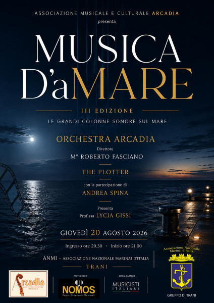 Musica d’aMARE  III Edizione | Le grandi colonne sonore sul mare