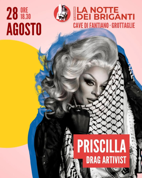 L'arte della libertà con Priscilla  Drag Artivist