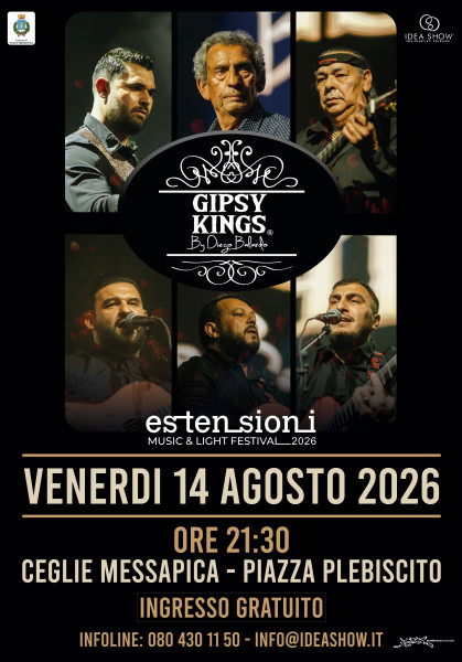 Gipsy Kings by Diego Baliardo – Estensioni Music & Light Festival