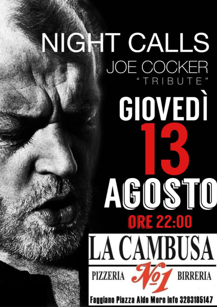 Night Calls tributo a Joe Cocker Live
