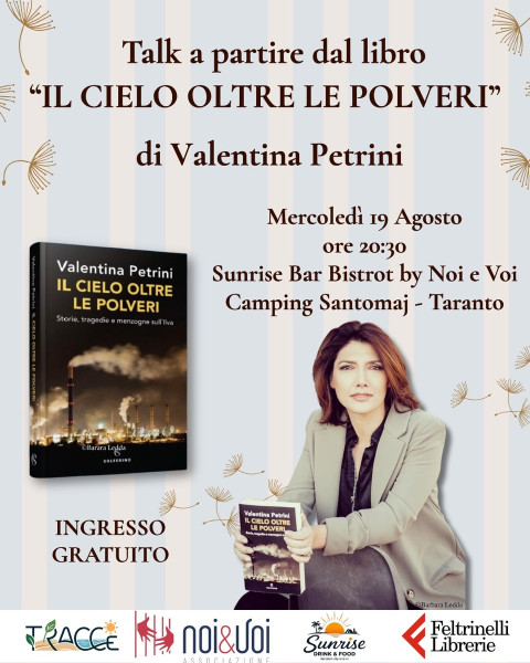 Valentina Petrini presenta Il cielo oltre le polveri