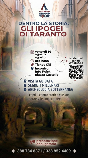 Visita agli Ipogei e al Centro Storico di Taranto