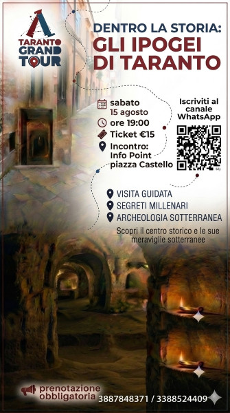 Visita agli Ipogei e al Centro Storico di Taranto