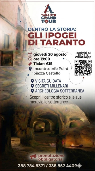 Visita agli Ipogei e al Centro Storico di Taranto