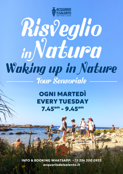 Risveglio in natura, tour sensoriale