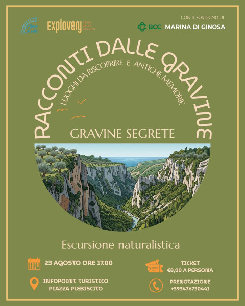 Alla scoperta delle gravine segrete