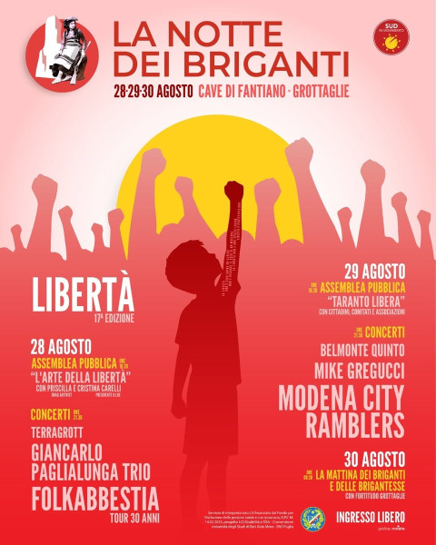 LIBERTÀ XVII edizione de La Notte dei Briganti