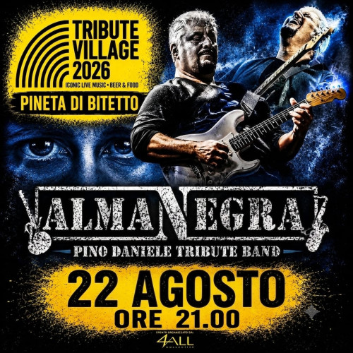 ALMANEGRA Pino Daniele Tribute Band allo SKY BAR PINETA BITETTO