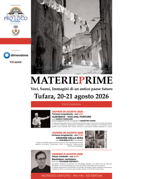 MATERIEPRIME – Voci, Suoni, Immagini di un antico paese futuro