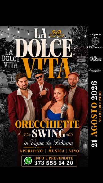 La Dolce Vita - live swing
