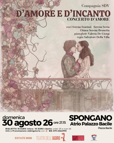 D’AMORE E D’INCANTO Concerto d’Amore