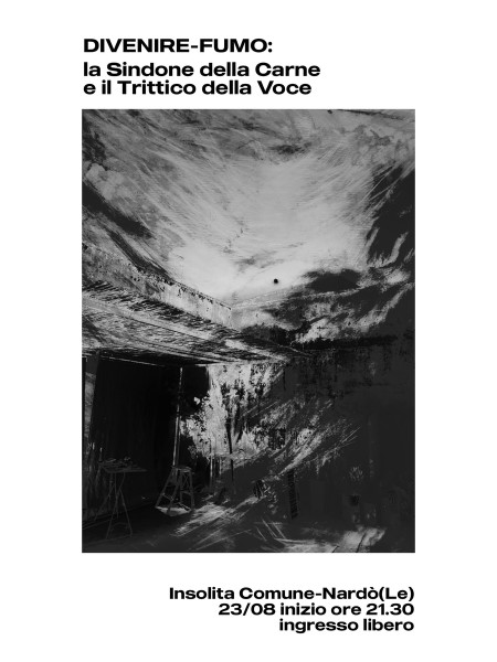DIVENIRE-FUMO: La Sindone della Carne e il Trittico della Voce – Valentina Sciurti e Giovanni De Milito