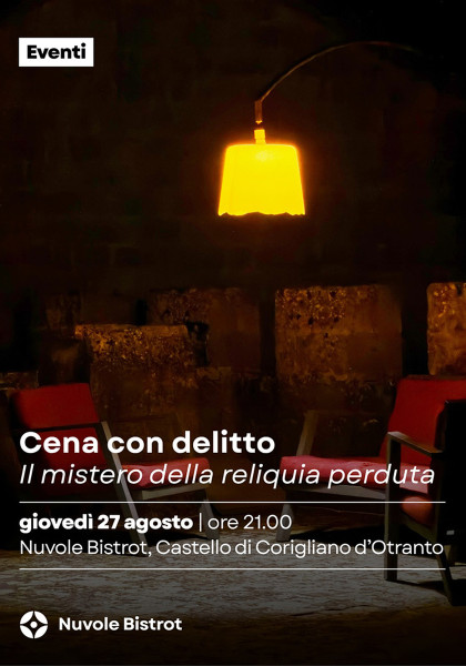 Cena con Delitto "Il mistero della reliquia perduta"