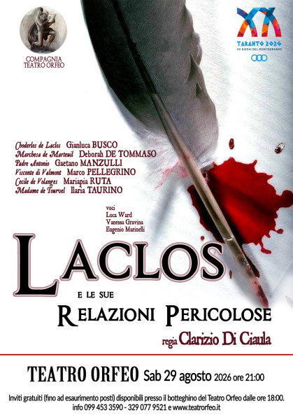 Laclos e le sue Relazioni Pericolose — Clarizio Di Ciaula