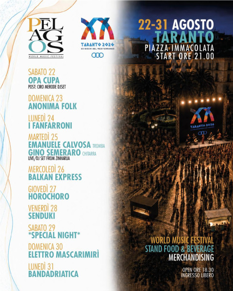 PELAGOS – WORLD MUSIC FESTIVAL