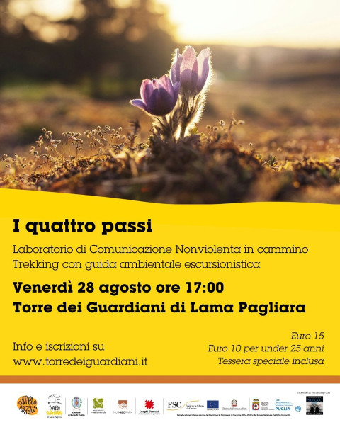 I quattro passi della Comunicazione Nonviolenta - trekking e introduzione alla CNV