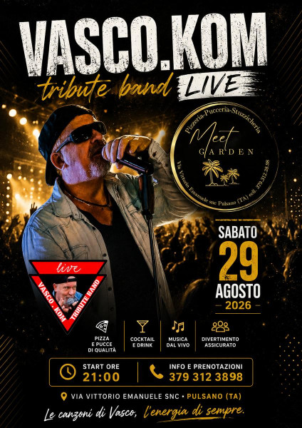 SABATO 29 AGOSTO SI ALZA IL VOLUME!