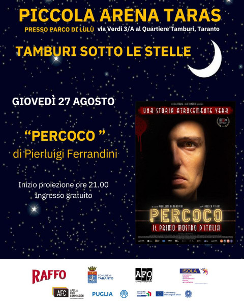 "PERCOCO" di Pierluigi Ferrandini - Cinema sotto le Stelle