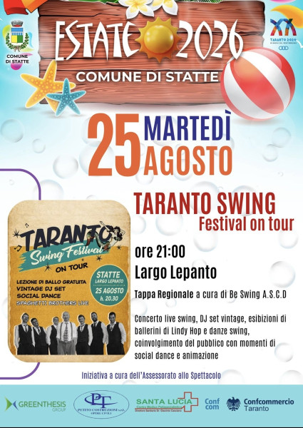 Taranto Swing,festival on tour