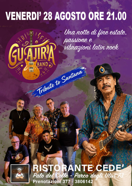 GUAJIRA Band - tributo Carlos Santana