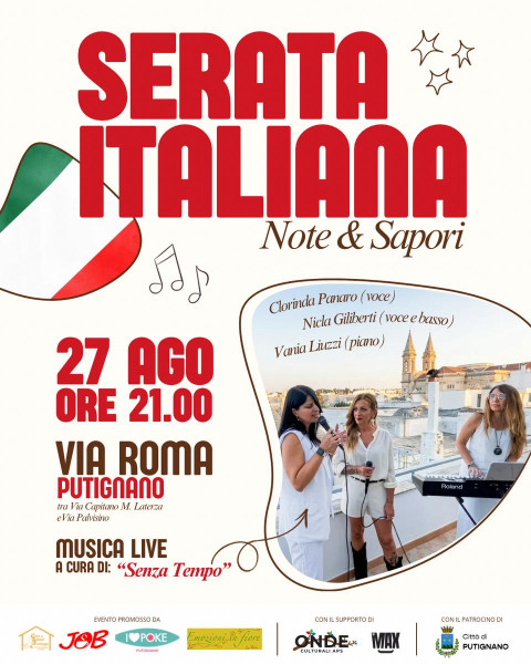SERATA ITALIANA: Note & Sapori a Putignano