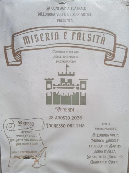 Miseria e falsità