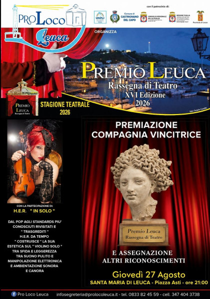 Rassegna teatrale Premio Leuca