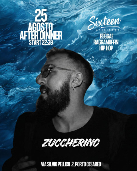 Zuccherino Porta Reggae, Raggamuffin e Hip Hop al Sixteen di Porto Cesareo