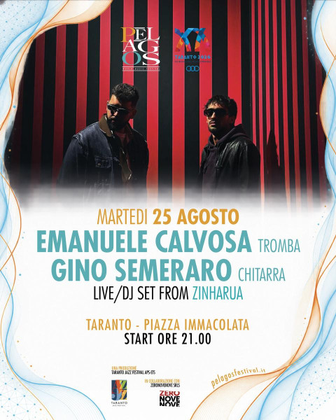 Emanuele Calvosa (tromba) & Gino Semeraro (chitarra) live (Pelagos Festival)