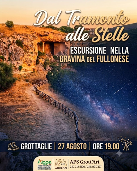 Dal tramonto alle stelle