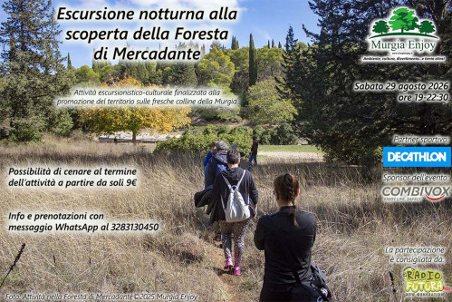 Escursione notturna alla scoperta della Foresta di Mercadante