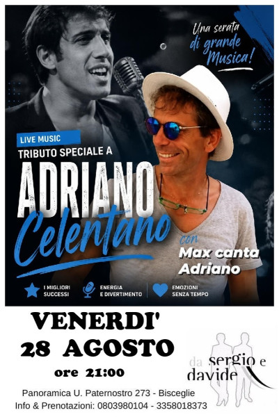 MAX canta ADRIANO
