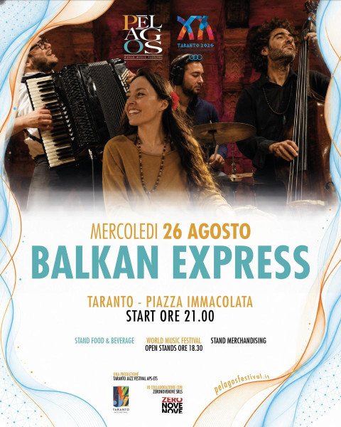 Balkan Express live (Pelagos Festival)