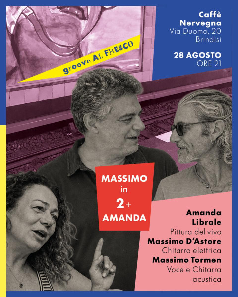Groove al fresco - con Massimo in 2 e Amanda Librale