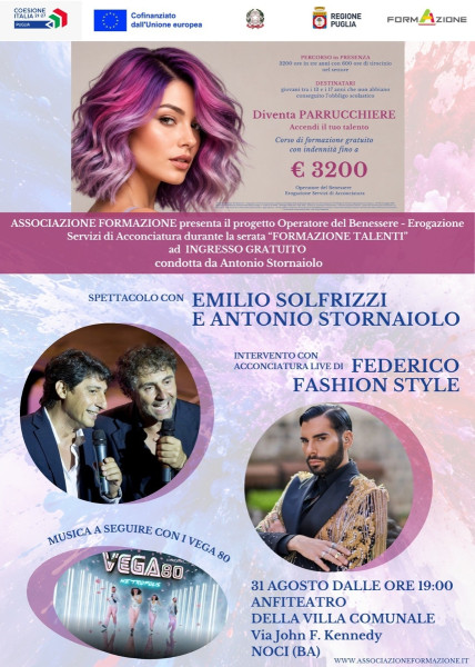 FormaAzione Talenti : formazione, talento e spettacolo