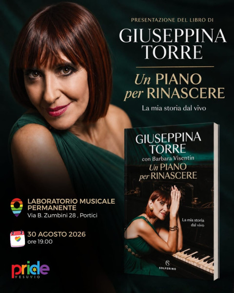 Giuseppina Torre presenta Un piano per rinascere. La mia storia dal vivo