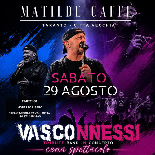 VASCONNESSI- TRIBUTE BAND IN CONCERTO