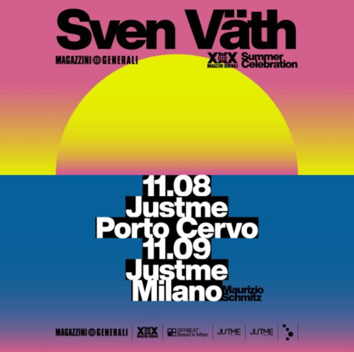 XXX Summer Celebration con Sven Väth
