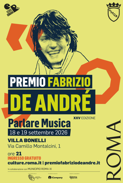 Premio Fabrizio de André Parlare Musica