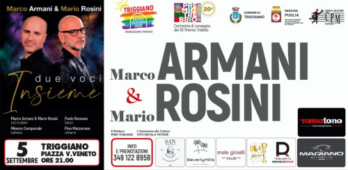 Marco Armani & Mario Rosini -  "Due Voci Insieme"