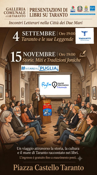 Presentazione di libri su Taranto